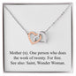 Happy Mother's Day (Funny) 011 - Interlocking Hearts Necklace
