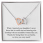 Happy Mother's Day (For Mother In Law) 007 - Interlocking Hearts Necklace