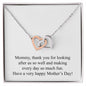 Happy Mother's Day 020 - Interlocking Hearts Necklace