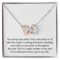 Happy Mother's Day (For Mother In Law) 004 - Interlocking Hearts Necklace