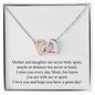 Happy Mother's Day (From Daughter) 003 - Interlocking Hearts Necklace