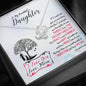 311 - To Daughter From Mom - Love Knot Necklace