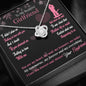 307 - To Girlfriend From Boyfriend - Love Knot Necklace