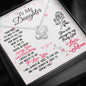 310 - To Daughter From Mom - Love Knot Necklace