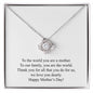 Happy Mother's Day (From Husband) 001 - Love Knot Necklace