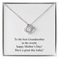 Happy Mother's Day (For Grandma) 008 - Love Knot Necklace