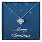 Merry Christmas v05 - Love Knot Necklace