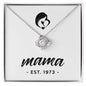 Mama, Est. 1973 - Love Knot Necklace