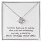 Happy Mother's Day 020 - Love Knot Necklace