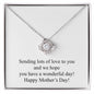 Happy Mother's Day (For Mother In Law) 001 - Love Knot Necklace