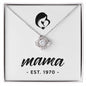 Mama, Est. 1970 - Love Knot Necklace