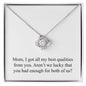 Happy Mother's Day (Funny) 004 - Love Knot Necklace