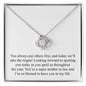 Happy Mother's Day (For Mother In Law) 004 - Love Knot Necklace