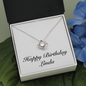Happy Birthday Linda - Love Knot Necklace
