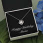 Happy Birthday Maria v2 - Love Knot Necklace