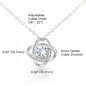 Happy Birthday Mary v2 - Love Knot Necklace