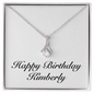 Happy Birthday Kimberly - Alluring Beauty Necklace