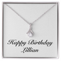 Happy Birthday Lillian - Alluring Beauty Necklace