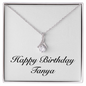 Happy Birthday Tanya - Alluring Beauty Necklace