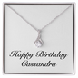 Happy Birthday Cassandra - Alluring Beauty Necklace