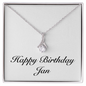 Happy Birthday Jan - Alluring Beauty Necklace