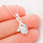 Happy Valentine's Day - Golden Heart - Alluring Beauty Necklace