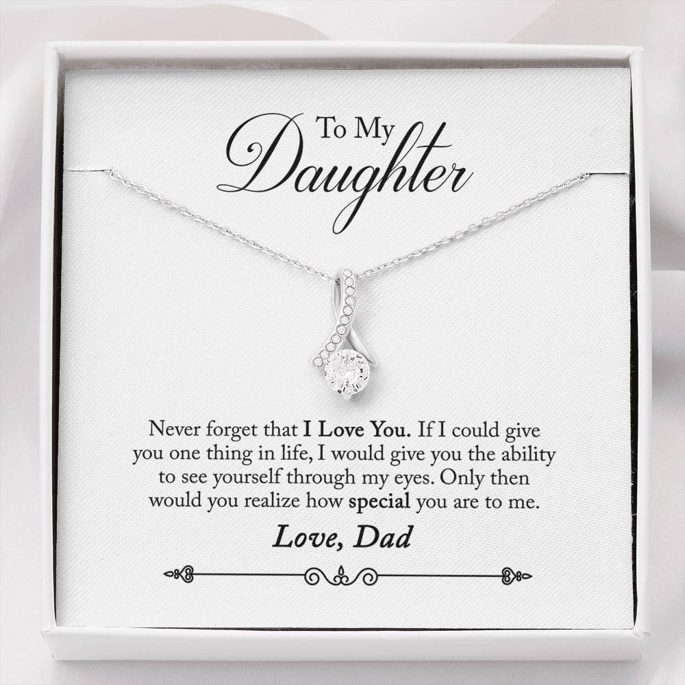 031 - To Daughter From Dad - Alluring Beauty Necklace