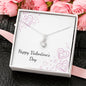 Happy Valentine's Day - Chalk Hearts - Alluring Beauty Necklace
