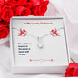 To My Lovely Girlfriend (Valentine's) - Alluring Beauty Necklace