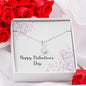 Happy Valentine's Day - Chalk Hearts - Alluring Beauty Necklace
