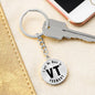 Heart In Vermont v01 - Luxury Keychain