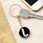 Initial L v2b - Luxury Keychain