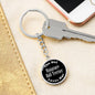 Miniature Bull Terrier v2 - Luxury Keychain
