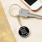 Miniature American Shepherd v2 - Luxury Keychain