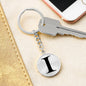 Initial I v1a - Luxury Keychain