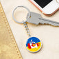 Ukrainian-Canadian - Luxury Keychain