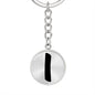 Initial I v1b - Luxury Keychain