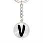 Initial V v1b - Luxury Keychain