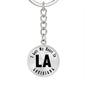 Heart In Louisiana v01 - Luxury Keychain