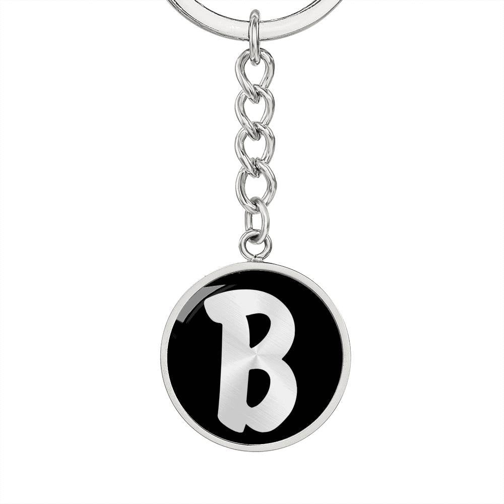 Initial B v2b - Luxury Keychain