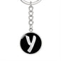 Initial Y v2b - Luxury Keychain
