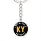 Heart In Kentucky - Luxury Keychain