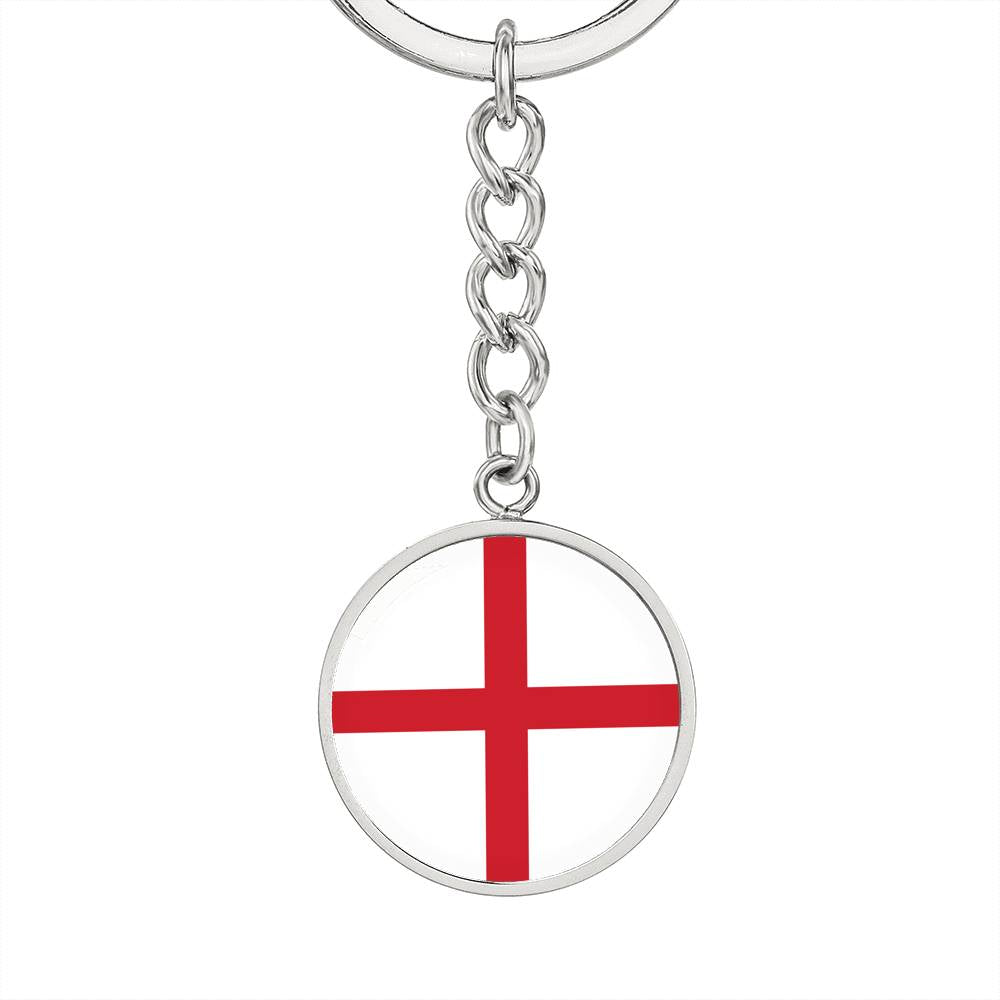 English Flag - Luxury Keychain