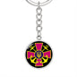 Ukrainian Naval Forces - Luxury Keychain