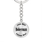 Doberman - Luxury Keychain