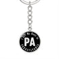 Heart In Pennsylvania v02 - Luxury Keychain
