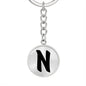 Initial N v1b - Luxury Keychain