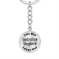Australian Shepherd - Luxury Keychain