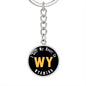 Heart In Wyoming - Luxury Keychain