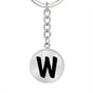 Initial W v1b - Luxury Keychain